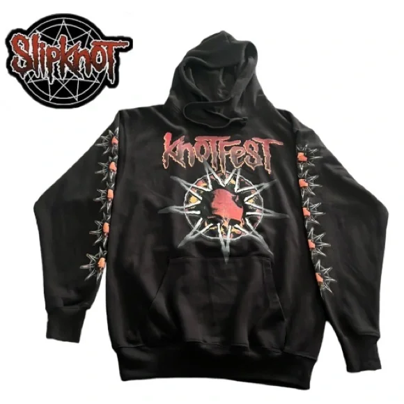 Slipknot /KnotFest Road Show Hoodie 2022-Unisex - Picture 3 of 13
